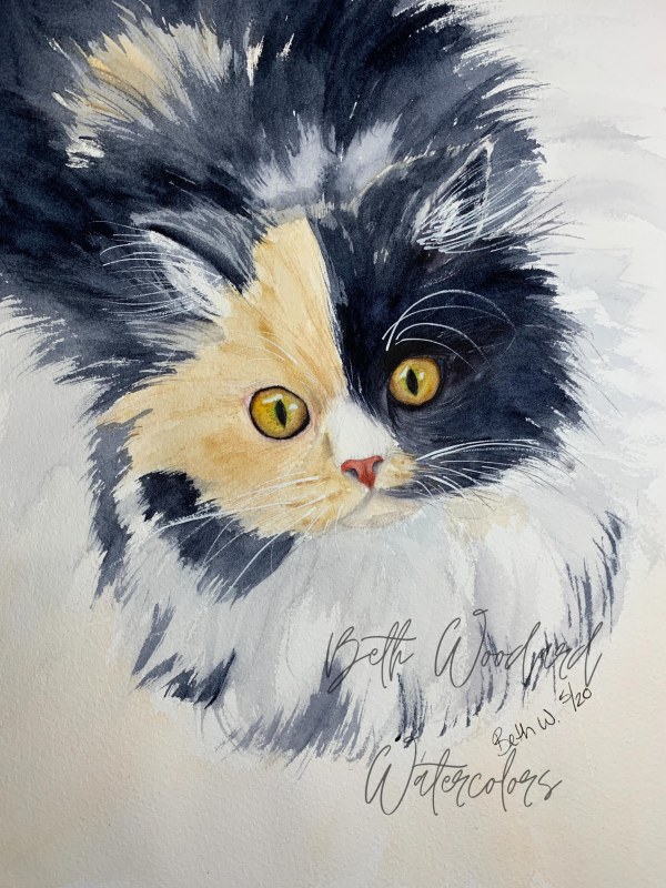 Calico Persian Painting