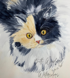 Calico Persian Painting