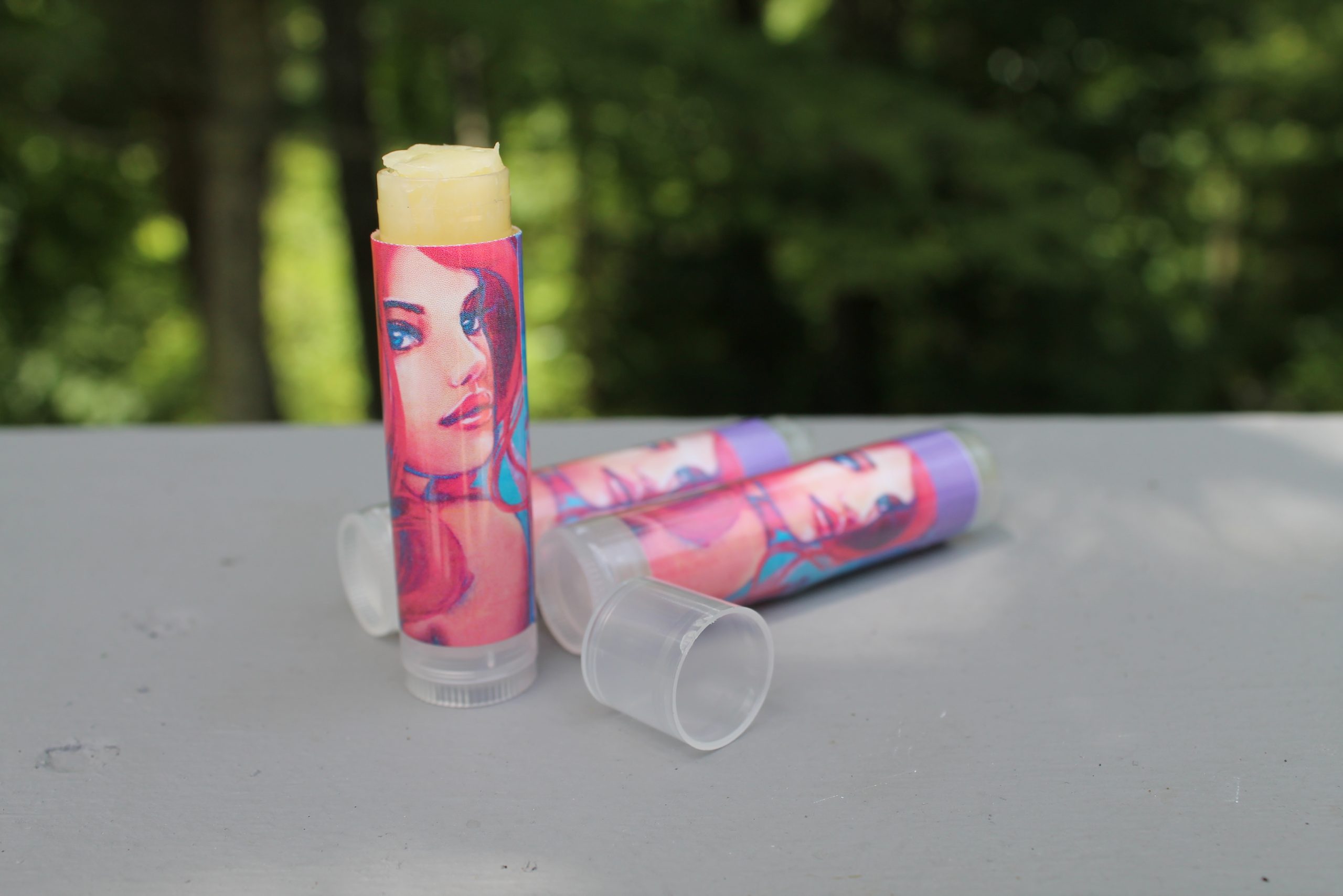 Ariel's Lip balm in Mango Pineapple scent