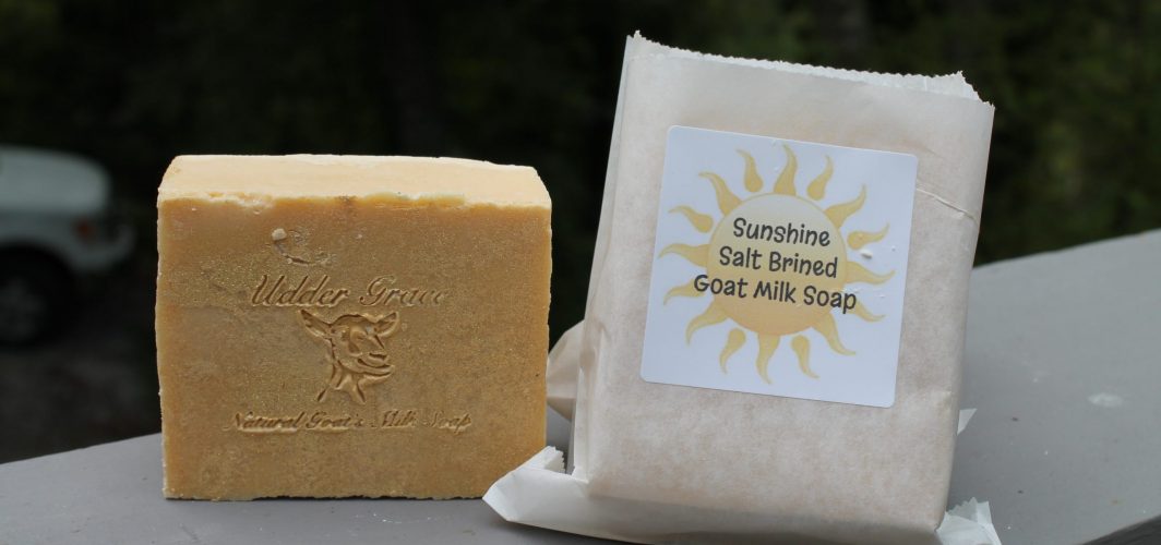 sunshine salt goat milk soap