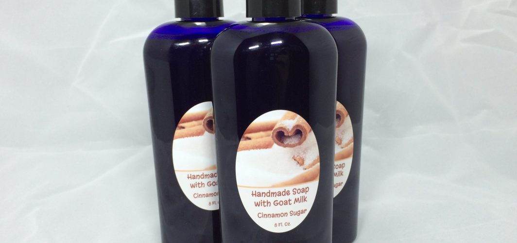 handmade soap with goat milk - cinnamon sugar scenthandmade soap with goat milk - cinnamon sugar scent