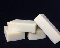 peppermint and tea tree handmade soap with goat milk