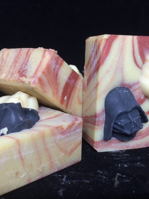 Dark Side Soap with radar and storm trooper