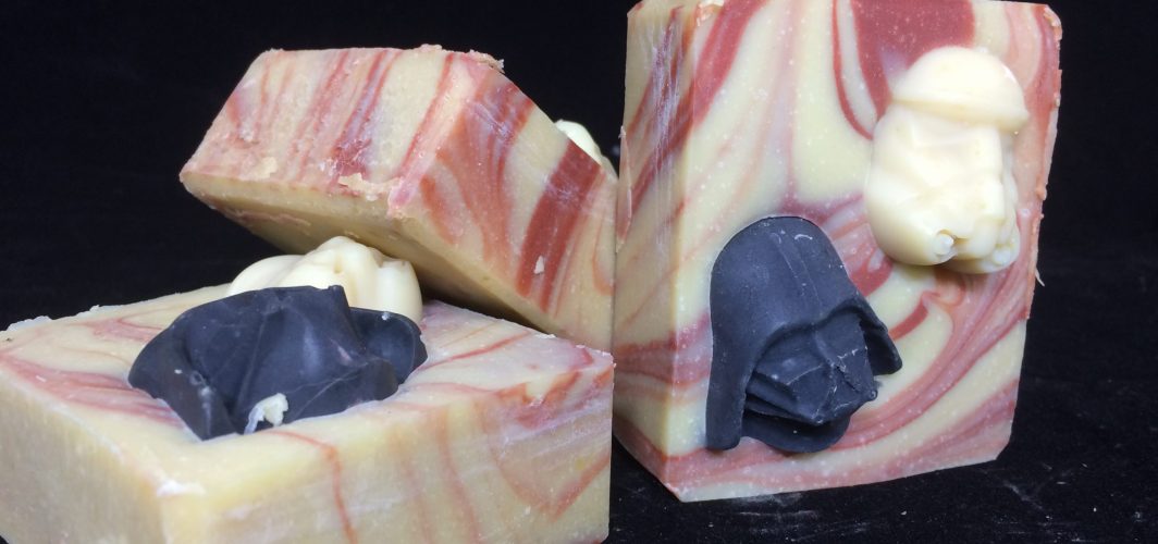 Dark Side Soap with radar and storm trooper
