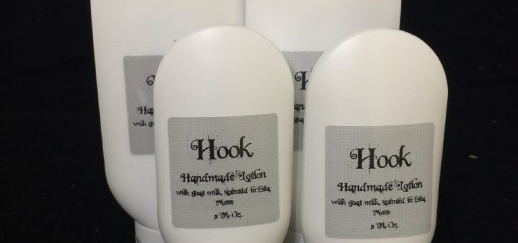 sea moss hook themed lotion with goat milk
