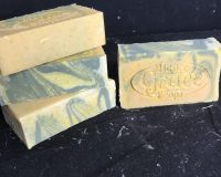 lemon eucalyptus goat milk soap