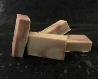 hickory and suede goat milk soap trial