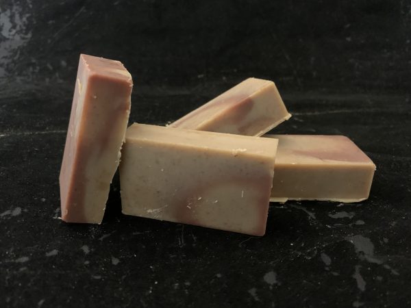 hickory and suede goat milk soap trial
